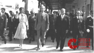 Juan Carlos y Sofía inauguran el nuevo trazado eléctrico entre Madrid y Guadalajara