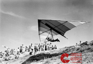 1978. Hombres pájaro, sobrevolando la Campiña del Henares