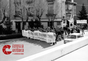1980. Unas mil personas se manifiestan contra el paro