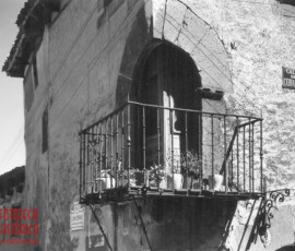 Antigua tarjeta postal de Atienza, Guadalajara
