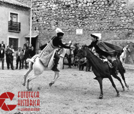 Fotografía histórica del Festival Medieval de Hita en 1964