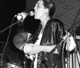 José Antonio Alonso presenta su disco De Fiesta en las Ferias de Guadalajara de 1990