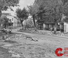 1961. Una gran tormenta descargó sobre la ciudad y pueblos limítrofes
